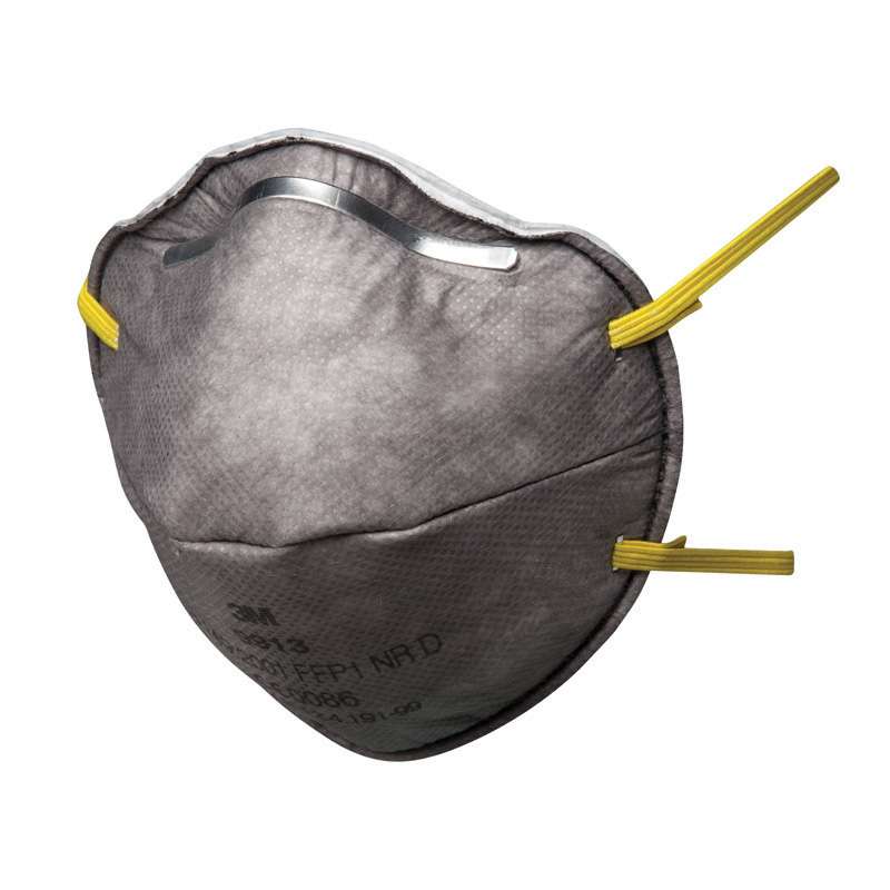 Mascarilla desechable 3M 9913 FFP1 Carbón activo - Vapores y olores - Referencia 9913
